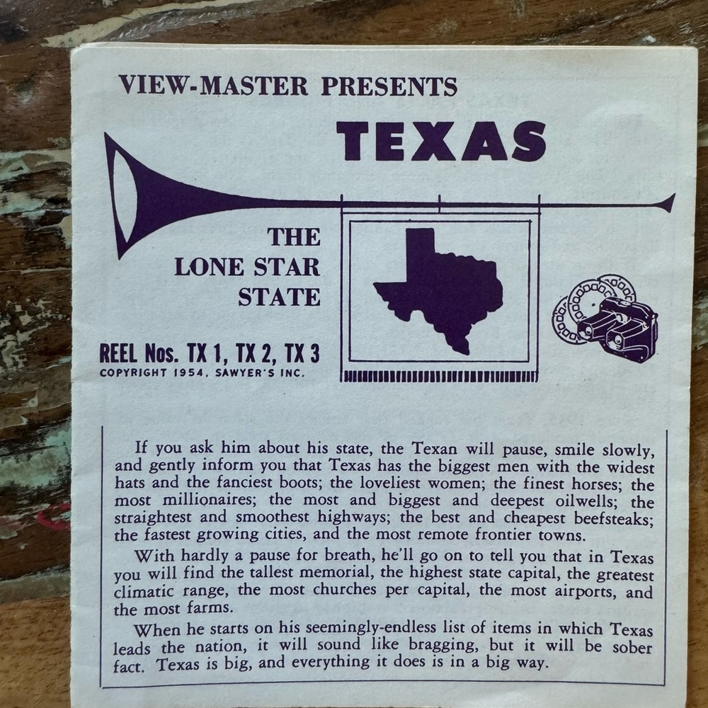 View-Master Texas Discs - Picture 4 of 6